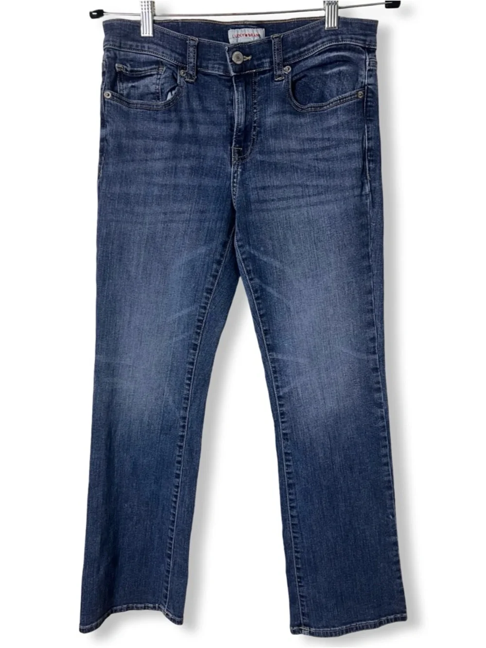 Lucky Brand Womens Sweet Mid Rise Boot Cut Jeans Medium Wash‎ Sz. 8/29